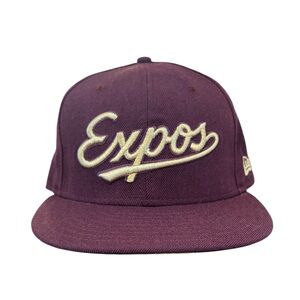 Montreal-Expos-New-Era-59FIFTY-Cooperstown-Collection Baseball Cap Size 7 3/8